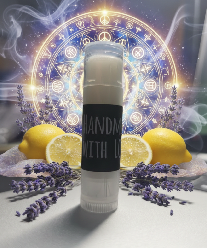 The Sweet Peace: Lavender Lemonade Ritual Lip Balm